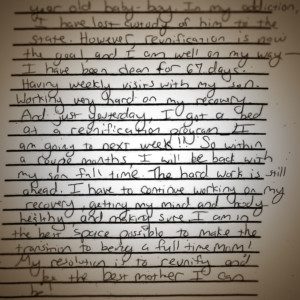Image: Journal Entry Erin